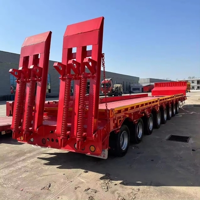 Mac Pherson tipo camion a letto piatto auto a letto basso Dolly trailer con due velocità di atterraggio gamba