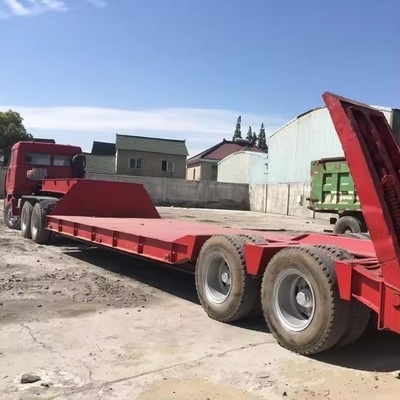 2.3 Assello gomito usato Lowboy Low Bed Trailer senza sistema di frenatura antiblocco ABS