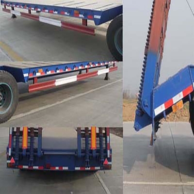 2.3 Assello gomito usato Lowboy Low Bed Trailer senza sistema di frenatura antiblocco ABS