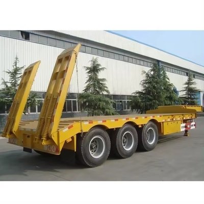 18 metri di lunghezza semi-remolchi a letto basso Lowboy attrezzature rimorchi per varie industrie
