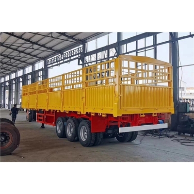 Semi-remorchi da 50 tonnellate con recinzione laterale