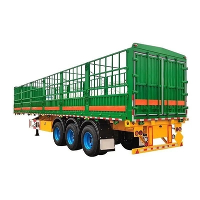 80 tonnellate Container Cargo Fence Trailer Magazzino Tipo Personalizzare Sidewall Truck Trailer