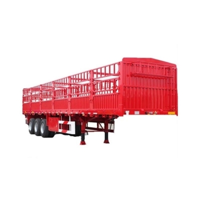 80 tonnellate Container Cargo Fence Trailer Magazzino Tipo Personalizzare Sidewall Truck Trailer