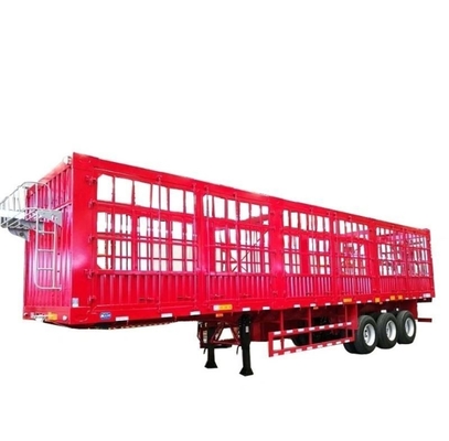 Acciaio 40 tonnellate 60 tonnellate semirimorchio di parete laterale recinzione container cargo trailer 2023 modello 3 asse