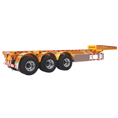 4 linea 8 asse basso semirimorchio piatto 2/3 /4 assi rimorchio a letto basso a rullo stradale sul mercato