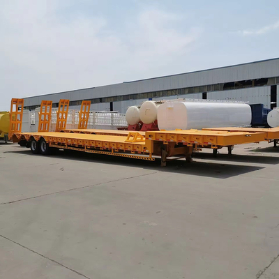Rilettore per autocarri a letto basso 3 4 assi 60 80 100 tonnellate Rilettore per caricatori a collo di gallina