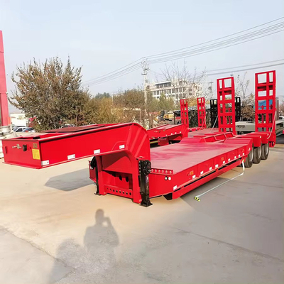 Semi-rimorchio a tre assi a letto basso con caratteristica di non auto-dumping e dai produttori
