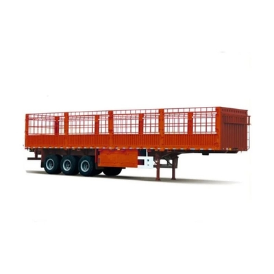 30-100 tonnellate di rimorchio per autocarri con recinzione a pile semirimorchio con auto-dumping e battistrada da 1820 mm