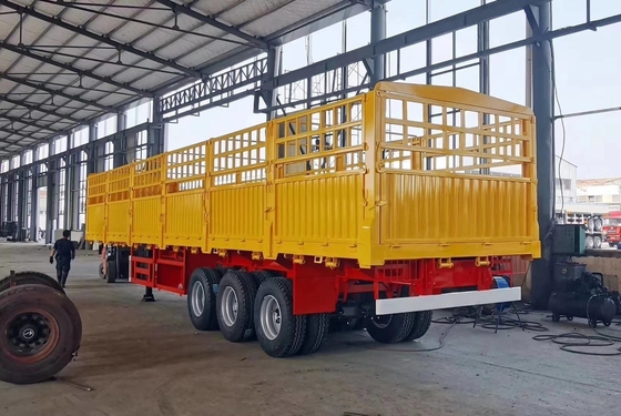 Semi-remolchio a pile leggera con battistrada 1820 mm per il trasporto a lunga distanza