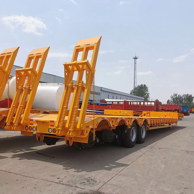 1820mm Tread Lowboy 100 tonnellate 4/6 assi Lowbed Low Boy Semi-trailer per personalizzazione