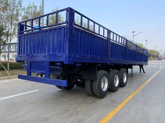 Fence Side Wall Pile High Fence Semi-Trailer con sistema di frenatura antiblocco ABS in vendita