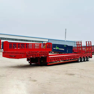 4 linee 8 assi 5 linee 10 assi Lowbed Lowboy Semi Truck Trailer Professional Manufacture