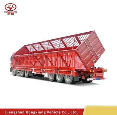 Sistema di frenatura antiblocco ABS Tractor Dump Trailer Customized Side Tipper Semi-Trailer