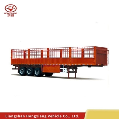 Autodumping 3 assi 50 tonnellate Rollover Tipo Stake Truck Semi rimorchio con personalizzazione