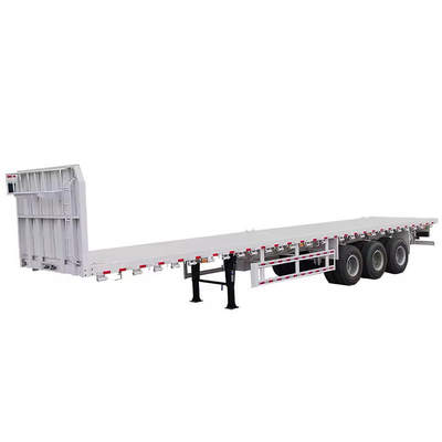 Long Gooseneck 80t Lowbed Lowboy Loader con 2.3 assi e 1 anno di servizio post-vendita