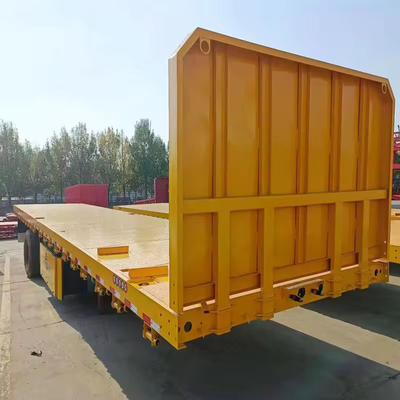 50 tonnellate di autocarro a letto basso a tre assi con semirimorchio a letto basso a tre assi 1 anno di servizio post-vendita