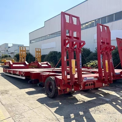 3 assi 40 FT 50 tonnellate Semicontainer a pianta piatta con design