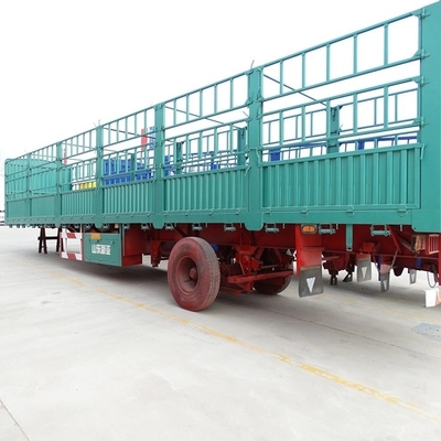 Semirimorchio a recinzione a triasse in acciaio al carbonio di tipo Q345 di tipo van leggero con design di tipo van