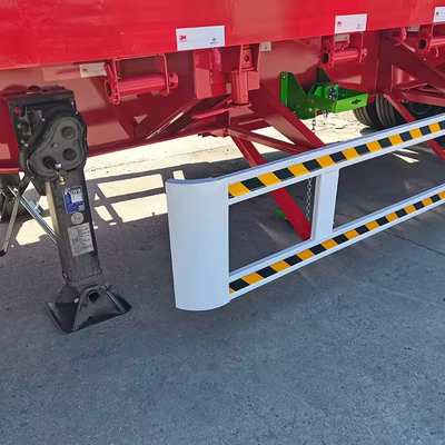 Pesante 3 assi 4 asse 60 80 tonnellate Gooseneck Low Loader Low Bed Lowboy Truck Semi-remorco