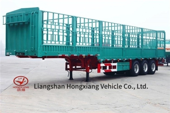High Wall Truck Semitrailer Gooseneck Horse Trailer con design e capacità di 5,8 tonnellate