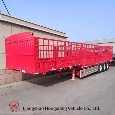 High Wall Truck Semitrailer Gooseneck Horse Trailer con design e capacità di 5,8 tonnellate