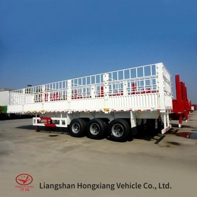 High Wall Truck Semitrailer Gooseneck Horse Trailer con design e capacità di 5,8 tonnellate