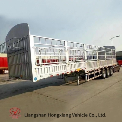 High Wall Truck Semitrailer Gooseneck Horse Trailer con design e capacità di 5,8 tonnellate
