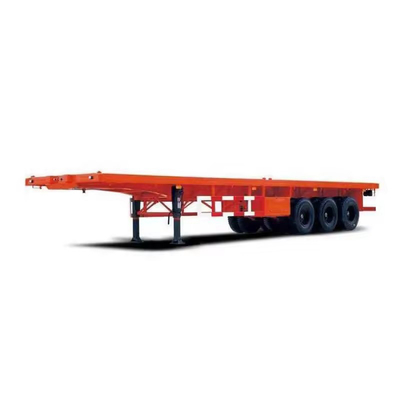 60 80 100 tonnellate Colletto di gallina caricatore staccabile basso Lowboy Truck Flatbed Lowbed Semi-trailer