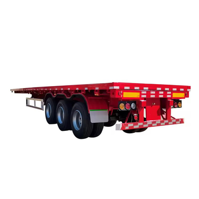 60 80 100 tonnellate Colletto di gallina caricatore staccabile basso Lowboy Truck Flatbed Lowbed Semi-trailer