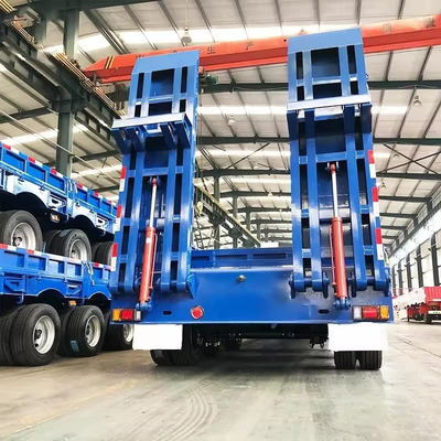 20 tonnellate di trasporti industriali pesanti piattaforma a letto piatto con letto basso pieno rimorchio senza ABS