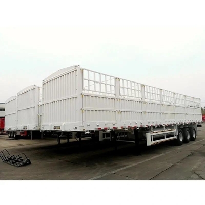 Semi-remolchio a recinzione a 40 tonnellate con asse a sospensione a aria e versatile