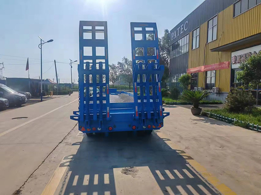 20 tonnellate di trasporti industriali pesanti piattaforma a letto piatto con letto basso pieno rimorchio senza ABS