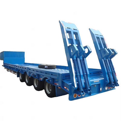 13t asse 40FT contenitore semirimorchio a letto piatto Tandem rimorchio personalizzato con 12 pneumatici