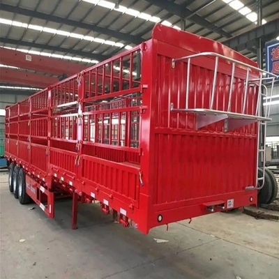 Autodumping 3 assi 4 assi Cargo sfuso Recinzione Cargo Parete laterale semirimorchio 50-80 tonnellate