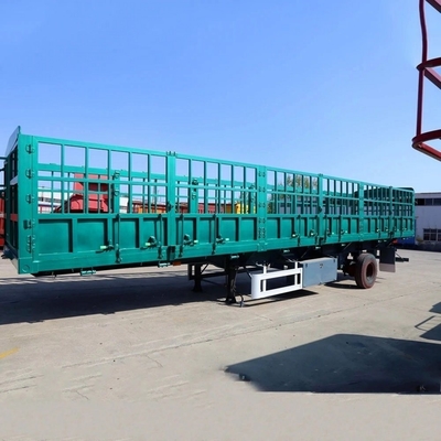 40 t 60 t 3 assi recinzione laterale alta stock vivo trasporto di bestiame recinzione semirimorchio
