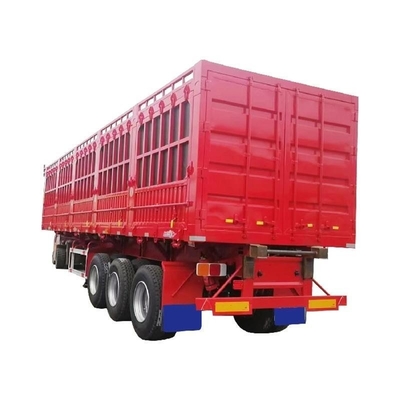 40 t 60 t 3 assi recinzione laterale alta stock vivo trasporto di bestiame recinzione semirimorchio