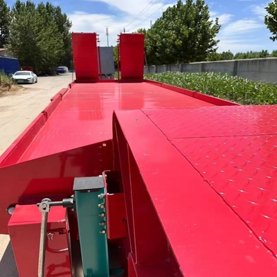 40 FT Piatto Mezzo letto basso caricatore di gancio Tavolo di trasporto rimorchio con battistrada 1820mm piatto