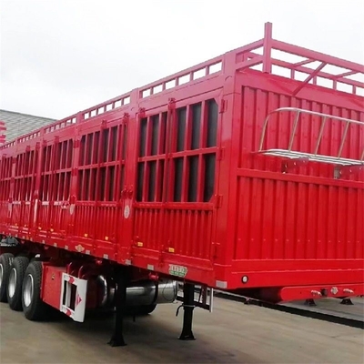 3 assi recinzione rimorchio camion di traino recinzione semirimorchio per bestiame pecore cavallo mucca maiale