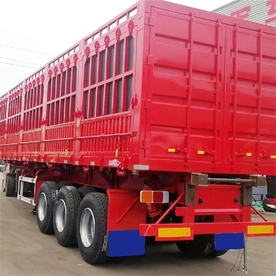3 assi recinzione rimorchio camion di traino recinzione semirimorchio per bestiame pecore cavallo mucca maiale
