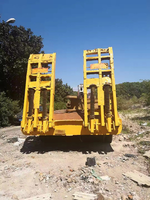 Ferro 40FT 50FT 60FT 12m 12 ruota semirimorchio a letto piatto Prodotto in con 2.3 numero di asse