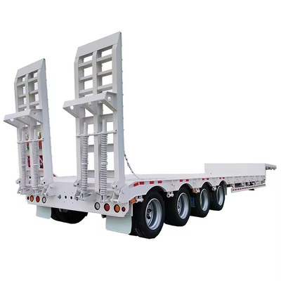 Camion a telaio piatto da 13 t Pesante a telaio basso Piatto a telaio piatto Container Trasporto Semirimorchio