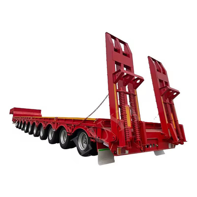 Camion a telaio piatto da 13 t Pesante a telaio basso Piatto a telaio piatto Container Trasporto Semirimorchio