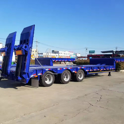 20 40 50 53 40FT rimorchio per il trasporto di container semirimorchio in ferro a letto piatto per camion merci