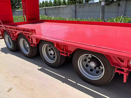 Semi-remolchi a pianta piatta da 160 tonnellate e 8 assi