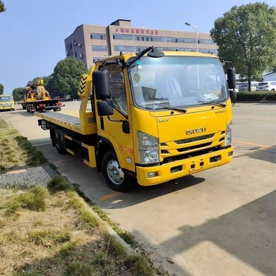 3-6 tonnellate camion di recupero a letto piatto rimorchiatori camion di rottami 5995 * 2300 * 2400 con personalizzazione