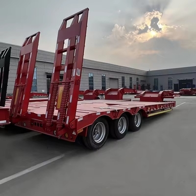 Semi-remolchi a letto basso a 6-linea e 12-asse per macchine pesanti