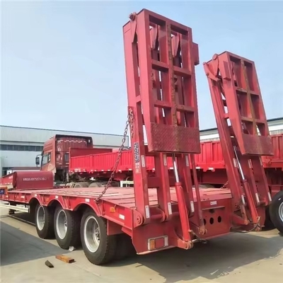 Semi-remolchi a letto basso a 6-linea e 12-asse per macchine pesanti