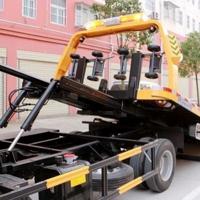 Giappone I-Suzu Wrecker Truck Remote Control Hydraulic Roll Back Flatbed 4X2 6 Ruote