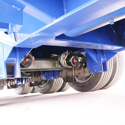 Servizio post-vendita 1 anno 3 assi 50 t Lowbed Lowboy Low Flatbed Loader Drop Deck Trailer