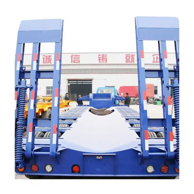 Autodumping 40ft Flatbed Truck Trailer con 12PCS Twist Lock e 1820mm Tread